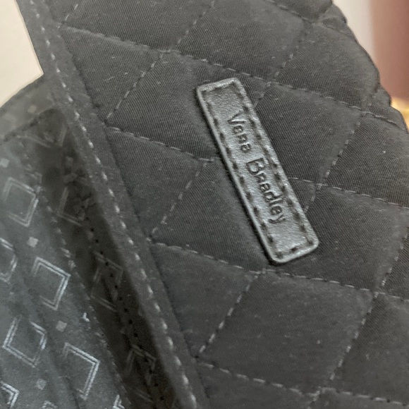 🆕 “Moonless Night” Vera Bradley Black Quilted Tri-Fold Wallet! HTF! 💥 - Picture 4 of 11